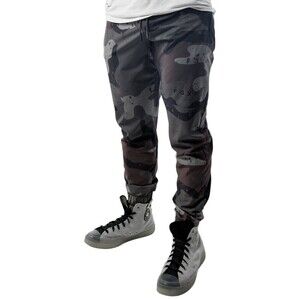 NWT Flag Nor Fail Men's Everyday Joggers Slim Fit Camo Gray XS
